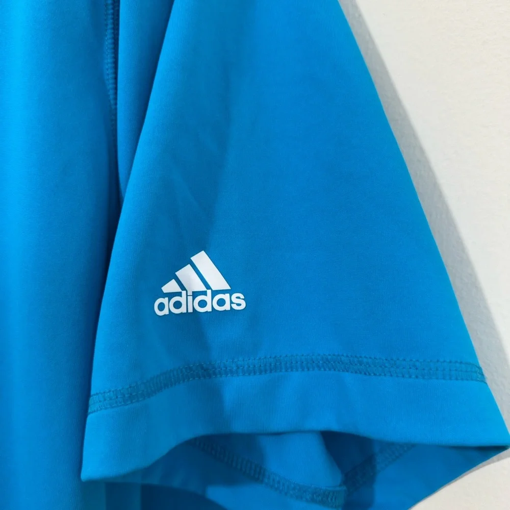 Adidas Men's Blue Polo Shirt Sz 2 Xl